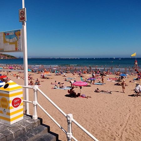 La Arena - Playa de San Lorenzo - Apartamento en Gijón Exterior foto